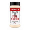 Triple 9 999 Pork Injection container on a white background
