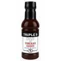 Bottle of Triple 9 999 Vinegar Sauce on a white background